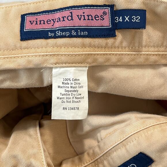 Vineyard Vines Pants Mens 34 Club Pant Preppy Straight Leg Business Casual - Picture 4 of 8